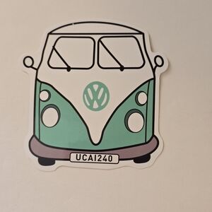 10/$10 Mint Green Van Sticker